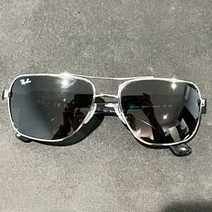 Ray-Ban Silver Frame Sunglasses